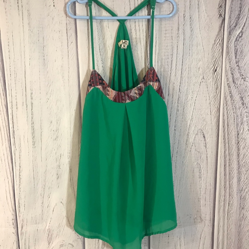 SUMMER GREEN YA LA TANK TOP